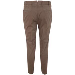 INCOTEX Men's Cotton Twill Chinos Men BROWN Pants